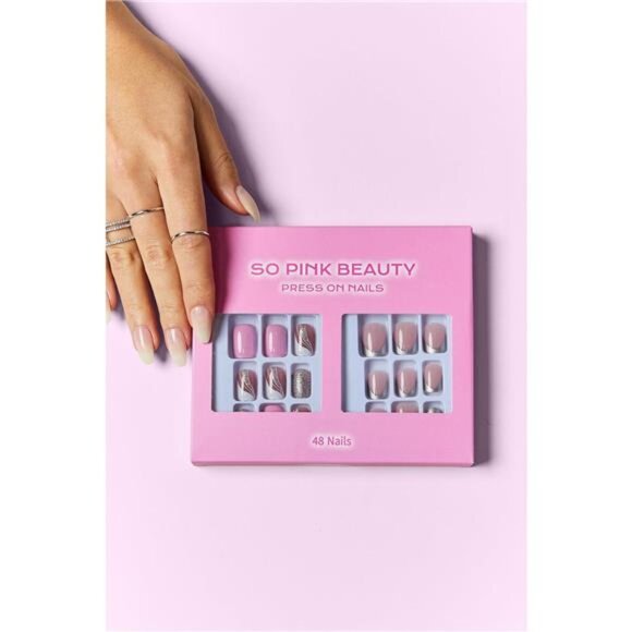 SO PINK BEAUTY Press On Nails 2 Packs - Picture 11 of 16